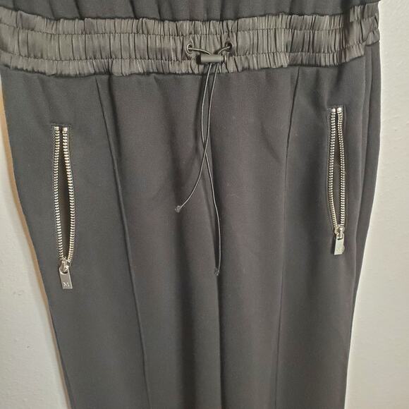 Scotch & Soda Field Of Stars Sports Jumpsuit Size S Black Sleeveless Sporty Chic - Picture 5 of 12